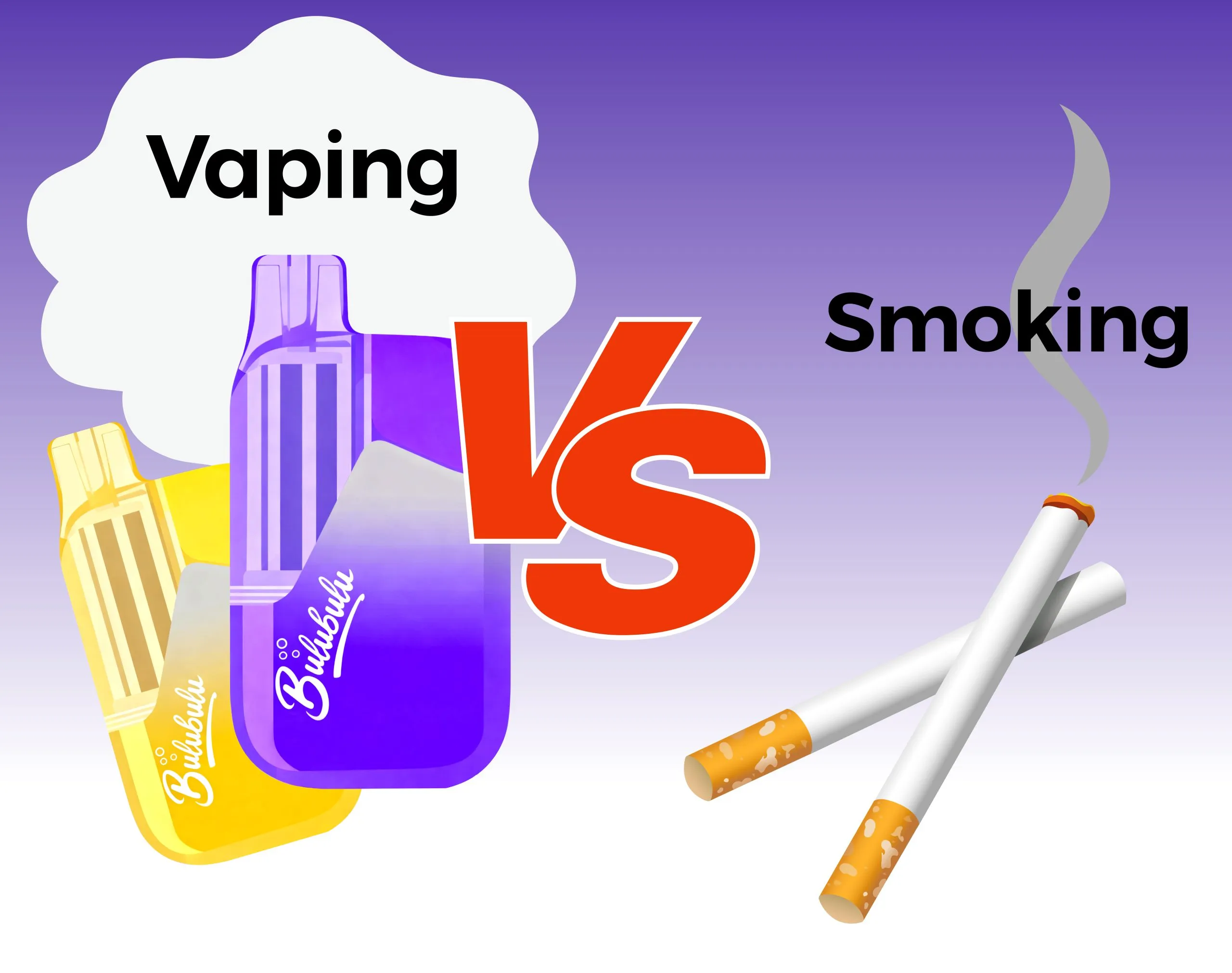 vaping and smoking